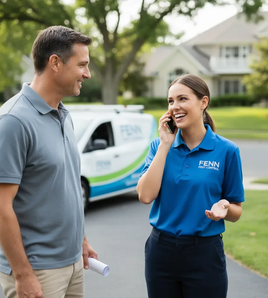 Fenn Pest Control customer support in Hewlett